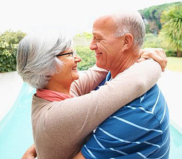 couple at apartments