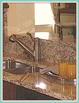 kitchen granite countertop