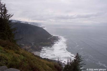 Oregon coastline