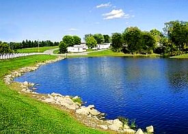 Grand Lakeview manufactured home community lakeside