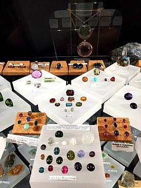 Gem collection in the Snee Building at Cornell University