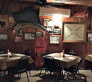 Murrells Inlet seafood restaurant interior