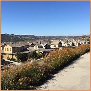 view from The Hilltop Club in Rancho Mission Viejo