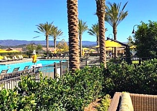 The pool near The Hilltop Club in Rancho Mission Viejo