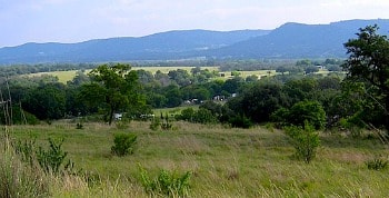 Texas Hill Country scenery