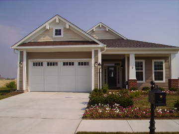 model home at Heritage Shores