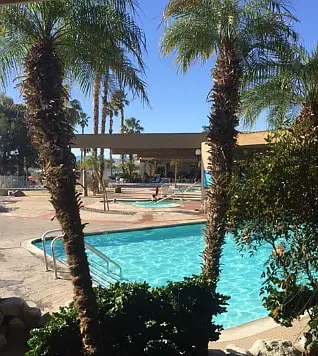 Caliente Springs rv 55+ community pool