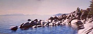 Lake Tahoe shoreline