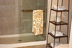 walk-in shower