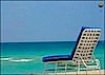 Florida beach chair and view