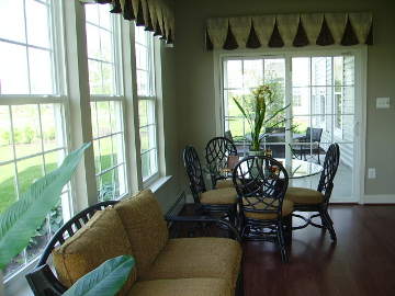 Georgetown sunroom and patio