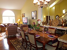 Greenview model dining room