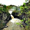 waterfall in Ithaca, New York