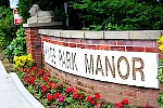 Kings Park Manor sign at entrance