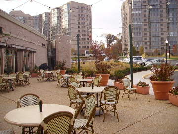 Patio dining