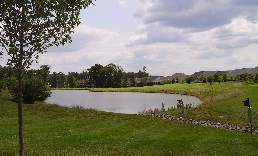 small lake at Heritage Hunt Golf and Country Club