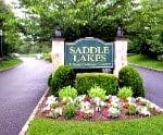 Saddle Lakes entry sign