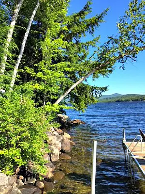 Lake Wilson dock and view