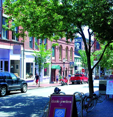 downtown Portland Maine