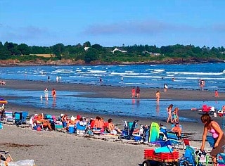 beach near Portland Maine