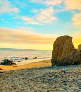 A beach in Malibu, California