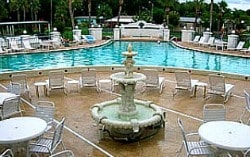 Mas Verde 55+ community pool in Lakeland Fla.