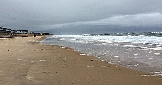 beach at Montauk, Long Island