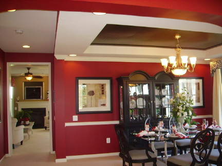 Newlyn model home dining room