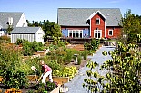 Red Mill meeting house and community garden