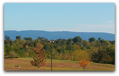 Blue Ridge Mountains view