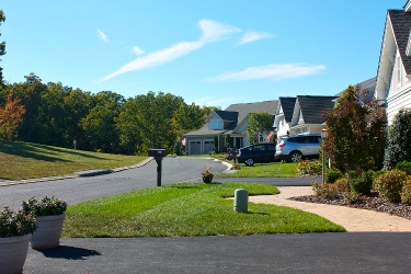 View of street at Trilogy Lake Frederick
