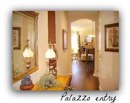 Siena condominium entry hall