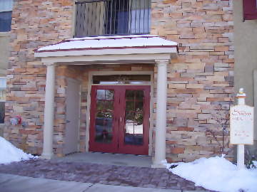 Siena condo entrance