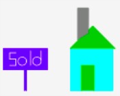 graphic of house with sold sign