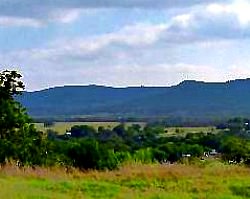 Texas Hill Country mountain view